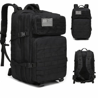 Tactical Backpack 45L – Military Rucksack for Men Women Hiking Camping Emergency 3-Day Bug Out Bag