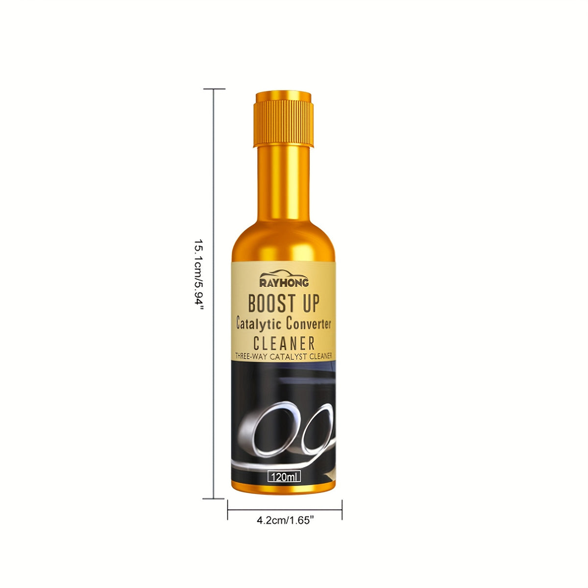 3pcs Car Engine 3-Element Catalyst Converter Cleaner - Multi-Purpose Deep Cleaning & Fuel System Promoter with Advanced Technology, Vehicle Maintenance Tool, Fuel System Cleaner, Sleek Bottle Design, Highquality Cleaner