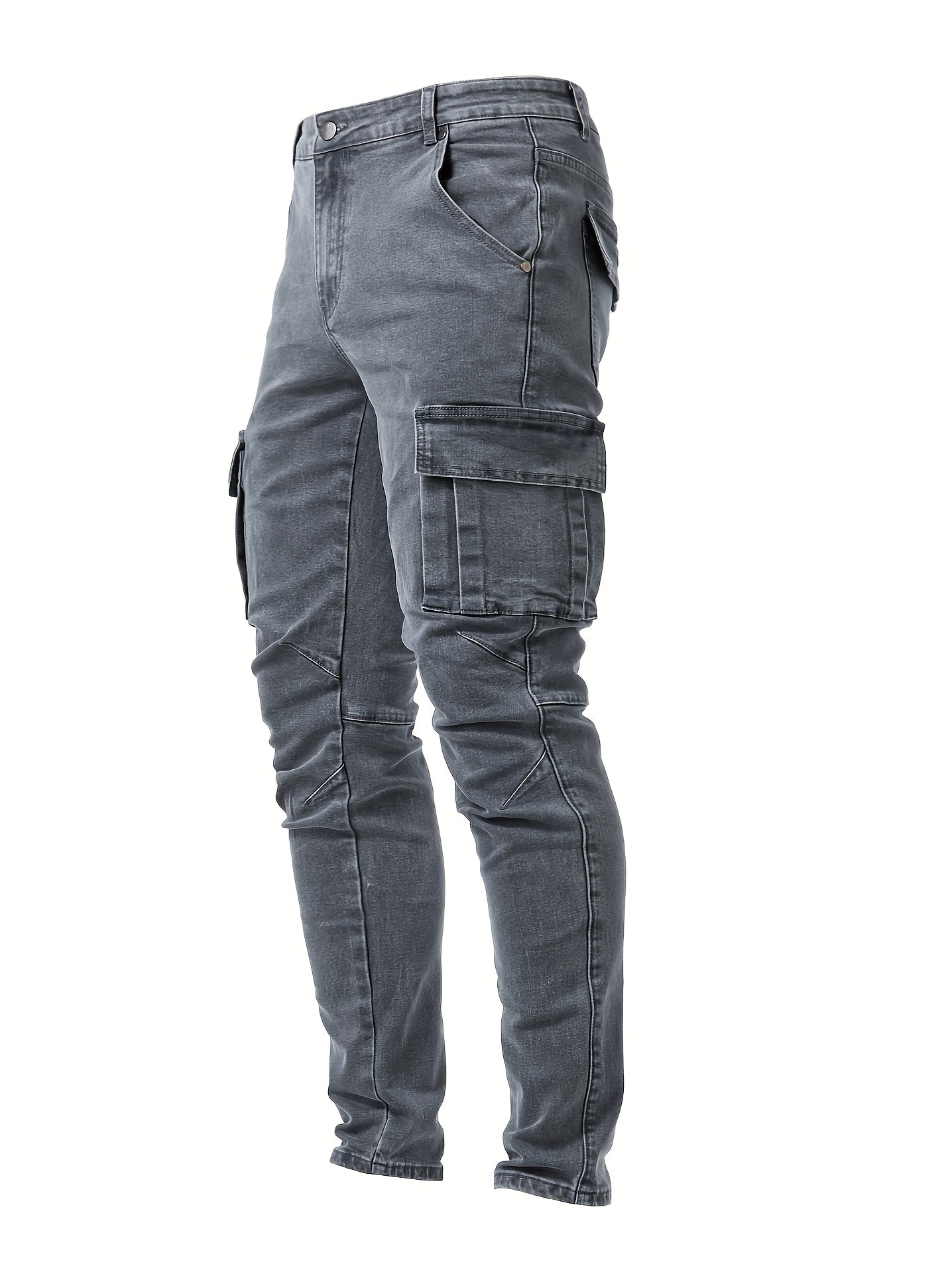 Men's Cargo Pants - Slim Fit With Pockets