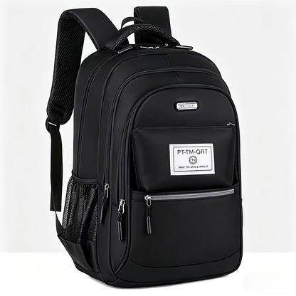 Business Travel Backpack for Men – Large Capacity Durable Nylon, Multi-Compartment, Adjustable Shoulder Straps, Dual-Purpose Campus & Work Bag | Available as Body Bag or Handbag & Shoulder Bag Set