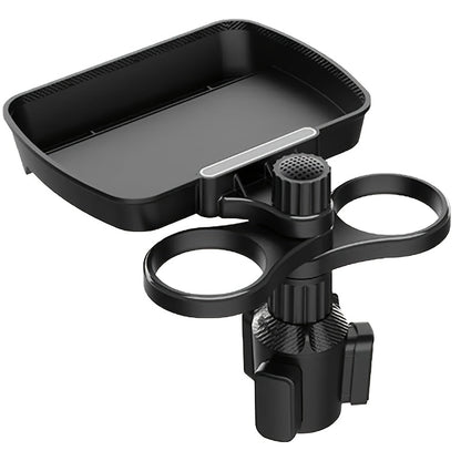 Car Cup Holders - Expansion Brackets, Car Trays, Car Storage Brackets, 360-Degree Rotation, Sturdy Bottom Design, Suitable for Most Car Cup Holders, Ideal for Automotive Gifts