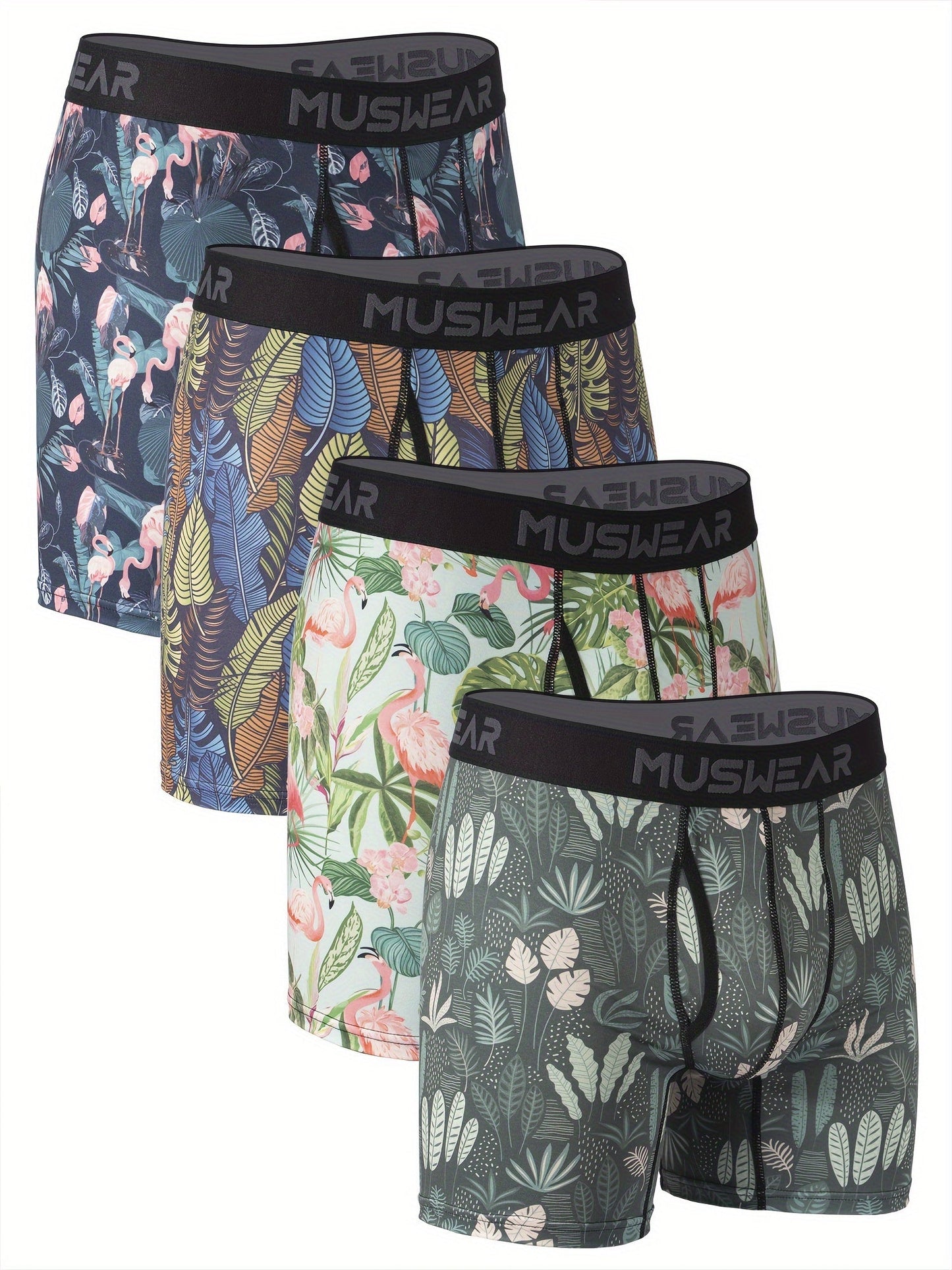 Men's Boxer Briefs - Moisture Wicking