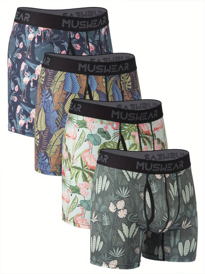 Men's Boxer Briefs - Moisture Wicking
