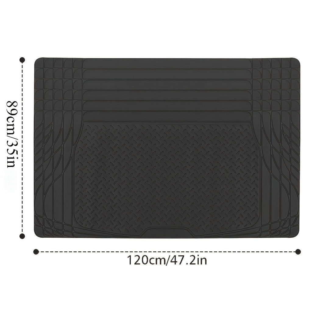 Large Size Car Trunk Cargo Mat, 47 X 32 Inches, Waterproof And Non-Slip, Can Be Cut, for SUV, Sedan And Van Car Cargo Mat Additions