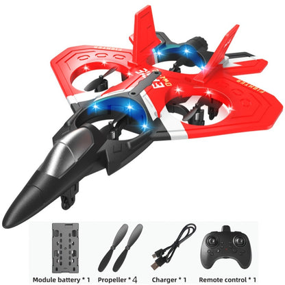 Kids Drone with Altitude Hold for Beginners – Rechargeable RC Flying Toy Indoor Outdoor, Easy to Fly Helicopter Airplane Gift for Boys & Girls Ages 8 9 10 11 12 (Black/Blue/Red)