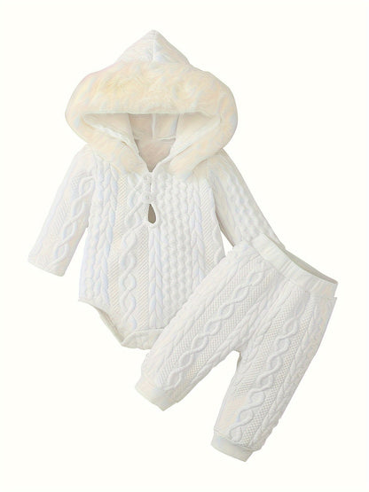 Baby Girl Casual Outfit Set - Long Sleeve