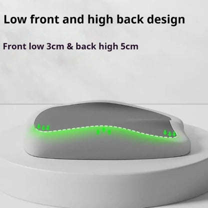 Car Seat Cushion Set 2-Piece – Memory Foam Elevated Driving Cushion with Lumbar Support & Neck Pillow, Height Booster for Car & Home Chair, 3 Colors