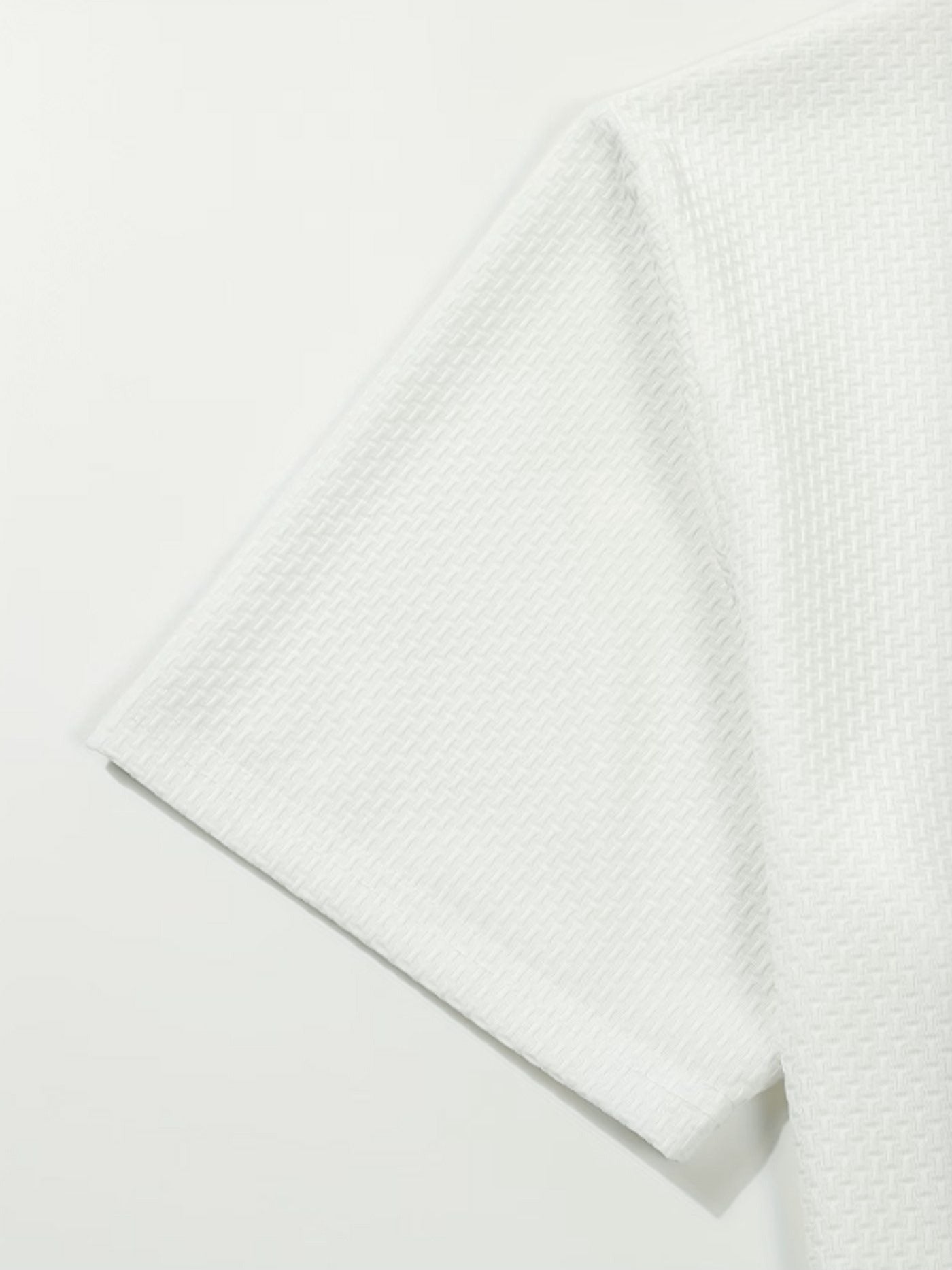 Men's Solid Color Shirt - Short Sleeve 770021