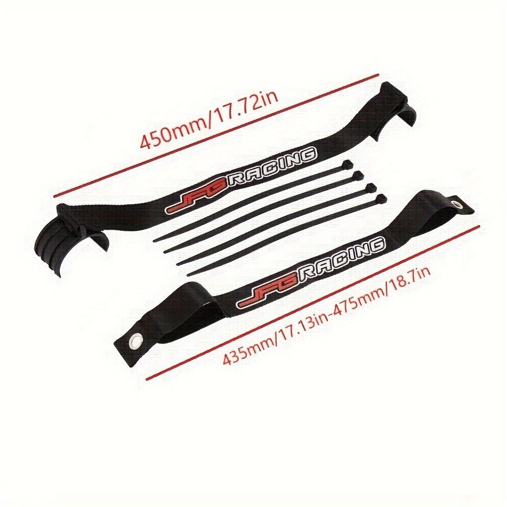 Motorcycle Recovery Tow Strap Set – Adjustable Front & Rear Nylon Straps for Off-Road Dirt Bikes, Motocross & Trail Riding, Heavy-Duty Pull Belt for Stuck Bike Recovery