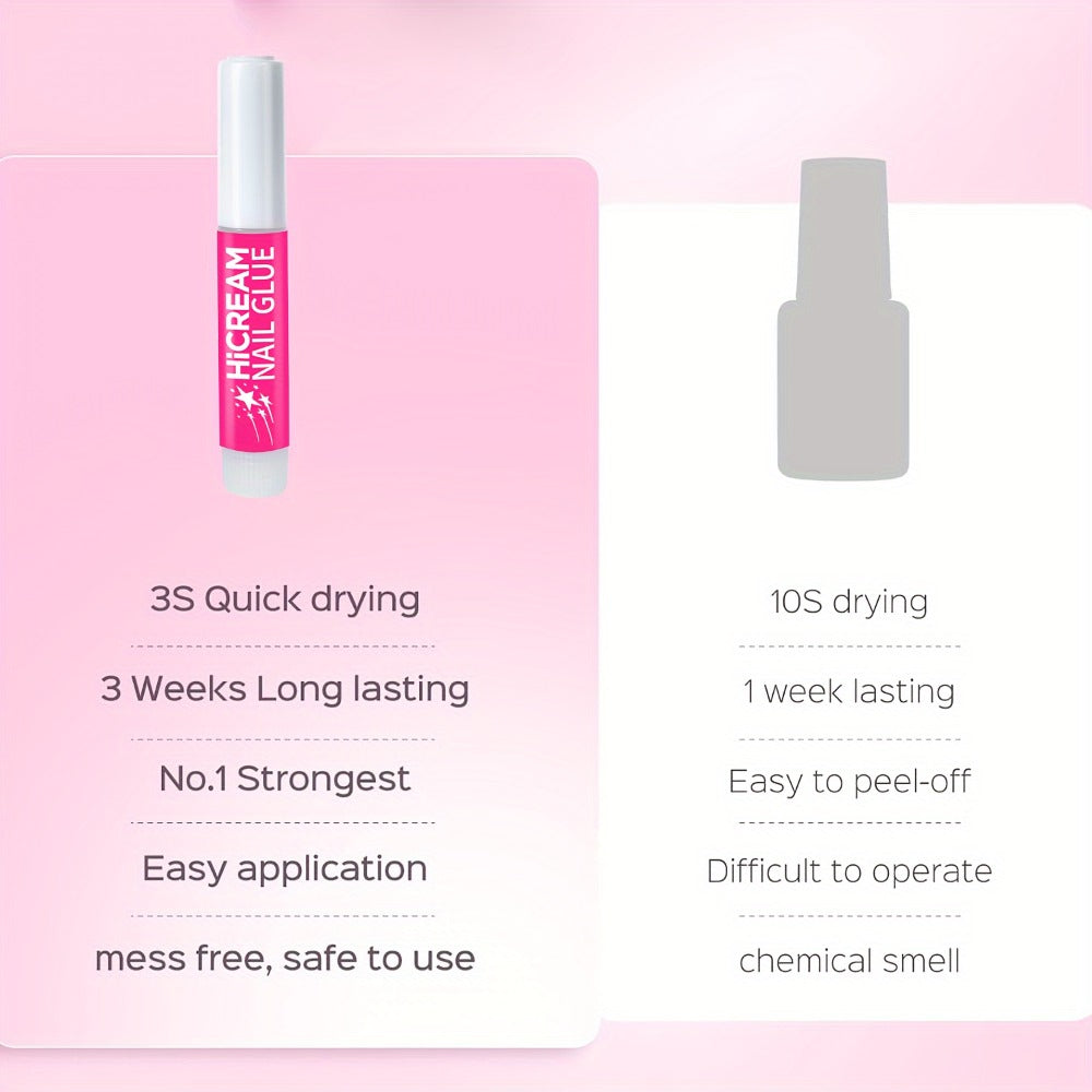 Acrylic Nail Glue Set 14 Pcs No Lamp Quick Dry Super Strong Bond — 12×2ml + 2×7ml Bulk Pack for Press On Nails, Fake Nails, Rhinestones & Nail Art Repair | Long-Lasting DIY & Salon Adhesive for Women