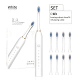 White(8 Brush Heads)