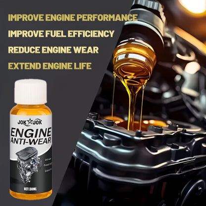 Engine Protection Synergist 30ml – Anti-Noise Anti-Vibration Fuel Saving Engine Oil Additive, Reduces Engine Wear & Vibration, Compatible with All Gasoline & Diesel Vehicles