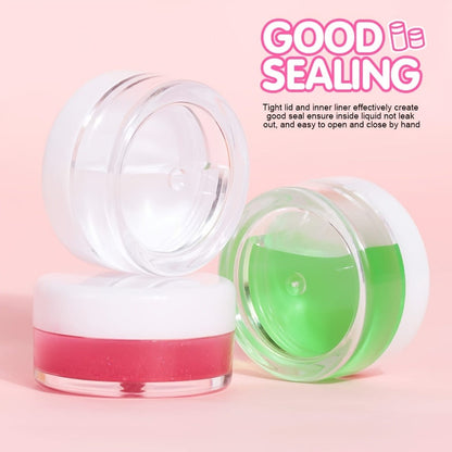 Mini Cosmetic Containers with Lids 60 Pack – 5g Small Round Plastic Sample Jars for Travel, Lip Balm, Lotion, Cream & DIY Beauty – Bulk Refillable Empty Pots for Skincare Packaging & Gifting