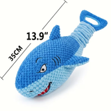 Blue - plush shark