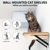 1 sisal mat wall mounted climbing frame