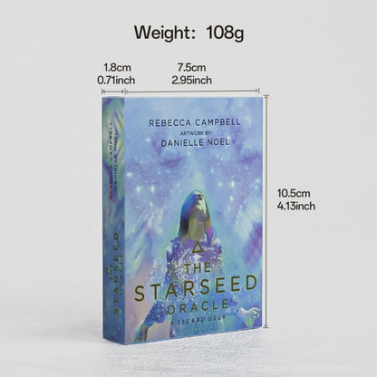 Tarot Card Deck Set 4pcs – Starseed Oracle, Paolo Barbieri Zodiac Oracle, Harmony Tarot & Wandering Spirit Tarot Cards, Mystical Oracle Deck Collection Gift for Readers