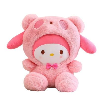 Kawaii Big-Eared Cinnamon Dog Plush Doll — Soft Stuffed Puppy Toy in White, Blue Jade & Pudding Styles for Girls Kids Teens Anime Fans Collectors | Birthday Easter Valentine Christmas Gift