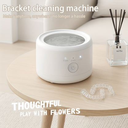 Ultrasonic Retainer Cleaner Machine 50kHz for Aligners & Jewelry