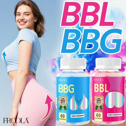 BBL Gummies for Women Butt Enhancement 60 Count Strawberry Flavor – Supports Curves Feminine Confidence Body Shaping Skin Elasticity Natural Lift Daily Wellness Supplement