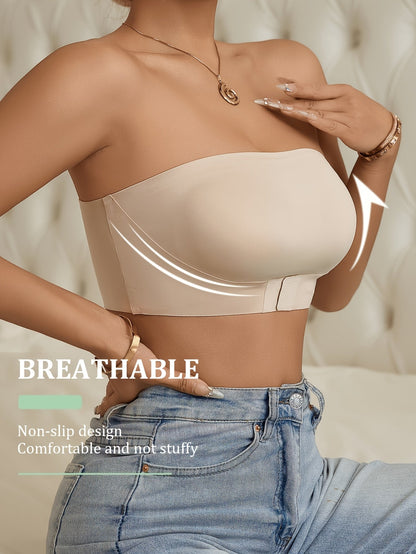 Women's Strapless Bra - Seamless Support 536677