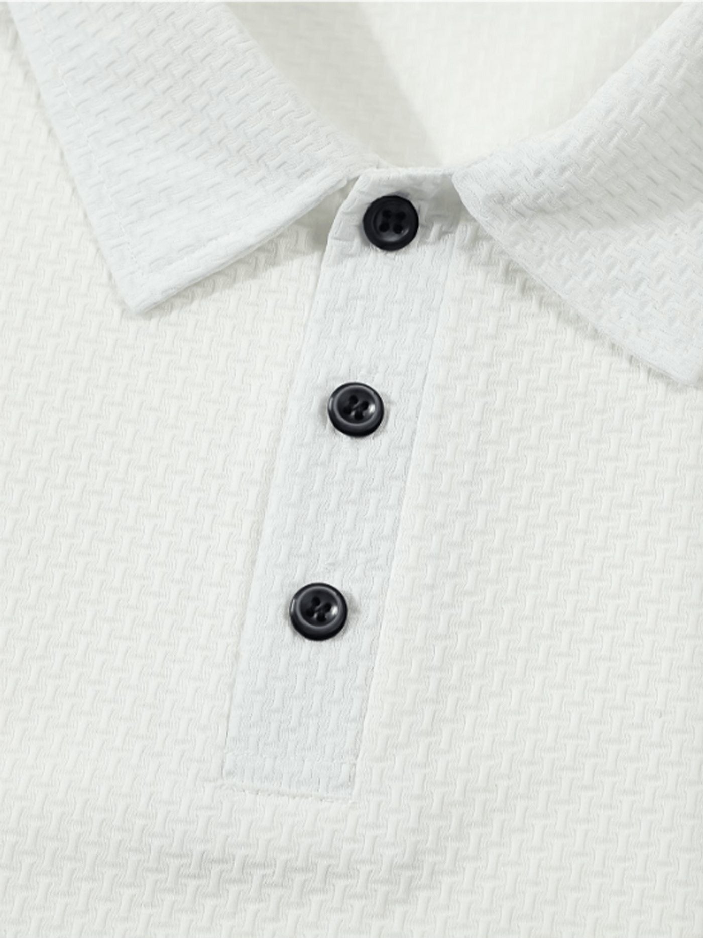 Men's Solid Color Shirt - Short Sleeve 770021