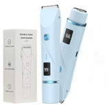 Blue with digital display