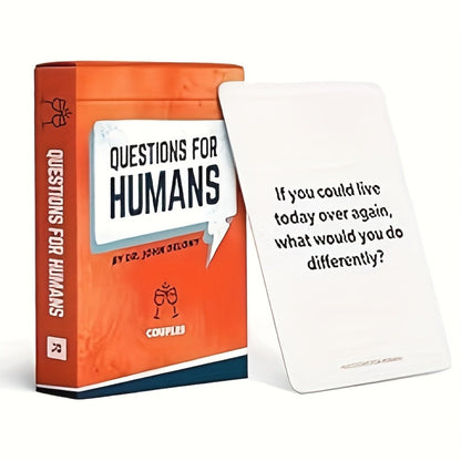 Couples Card Game – Conversation Starter Cards for Date Night, Trust & Intimacy Building, Relationship Activities & Fun Questions for Couples | 100+ Prompts
