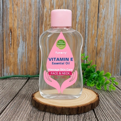 Vitamin E Essential Oil for Face, Neck & Body – Natural Multi-Plant Extract Moisturizing Firming Nourishing Skincare Serum, Hydrating Massage Oil for All Skin Types, Korean Skin Care – 50ml