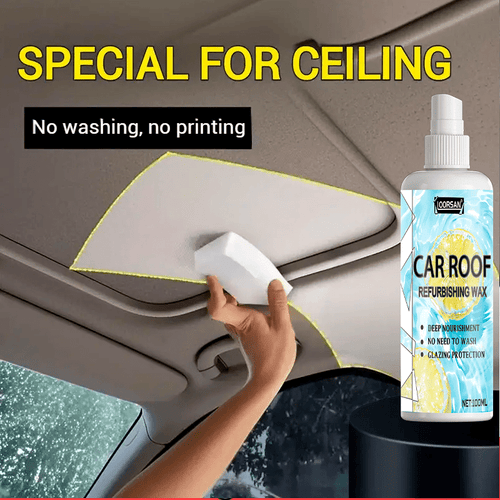 3.38oz Multifunctional Automotive Interior Plastic Repair Agent - Moisturizing Repair And Gloss - Used for Dashboards, Door Panels, Steering Wheels, Seats - Historical Repair And Wrinkle Removal - Easy to Spray Application