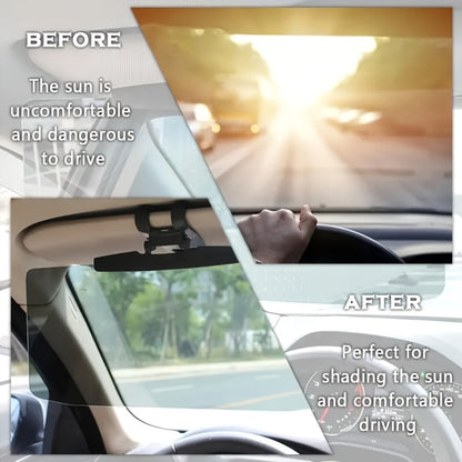 Car Visor Extender Polarized UV400 Anti-Glare | Clip-On Adjustable Sun Visor Extension, Blocks Blinding Sun & Headlight Glare, Universal Fit for Safe Comfortable Driving