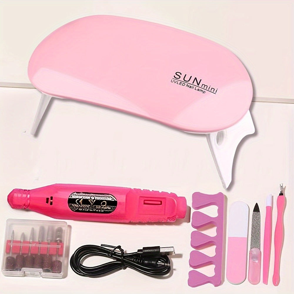 Smart UV LED Gel Nail Lamp with Auto Sensor & LED Countdown Display | Professional Fast Curing Dryer for All Gel Polishes Fingernails Toenails | Salon & Home DIY Manicure Gift for Women