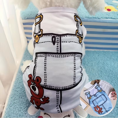 Dog Vest Lightweight Windproof Thermal Shirt for Small Dogs – Fashion Pet Costume for Teddy Bichon Pomeranian, Spring Summer Fall Dog Clothes, 2-Pack & 6-Pack Holiday Gift Set