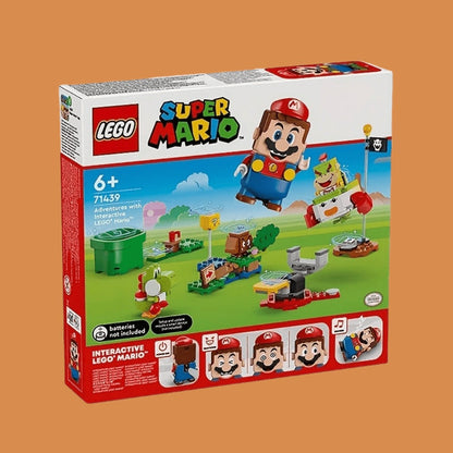 Interactive Mario Building Set LEGO 71439 – Adventures with Interactive LEGO Mario Starter Course 218 Pcs, STEM Toy for Kids Ages 6+, Birthday & Holiday Gift for Boys & Girls