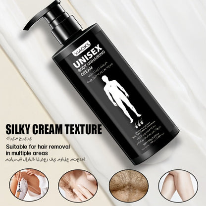 Hair Removal Cream Sensitive Skin 5 Minute Gentle Depilatory Gel 150g - Body Chest Back Private Parts Hair Removal for Men and Women Painless Smooth Unisex Safe Formula