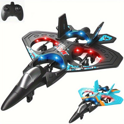 Kids Drone with Altitude Hold for Beginners – Rechargeable RC Flying Toy Indoor Outdoor, Easy to Fly Helicopter Airplane Gift for Boys & Girls Ages 8 9 10 11 12 (Black/Blue/Red)