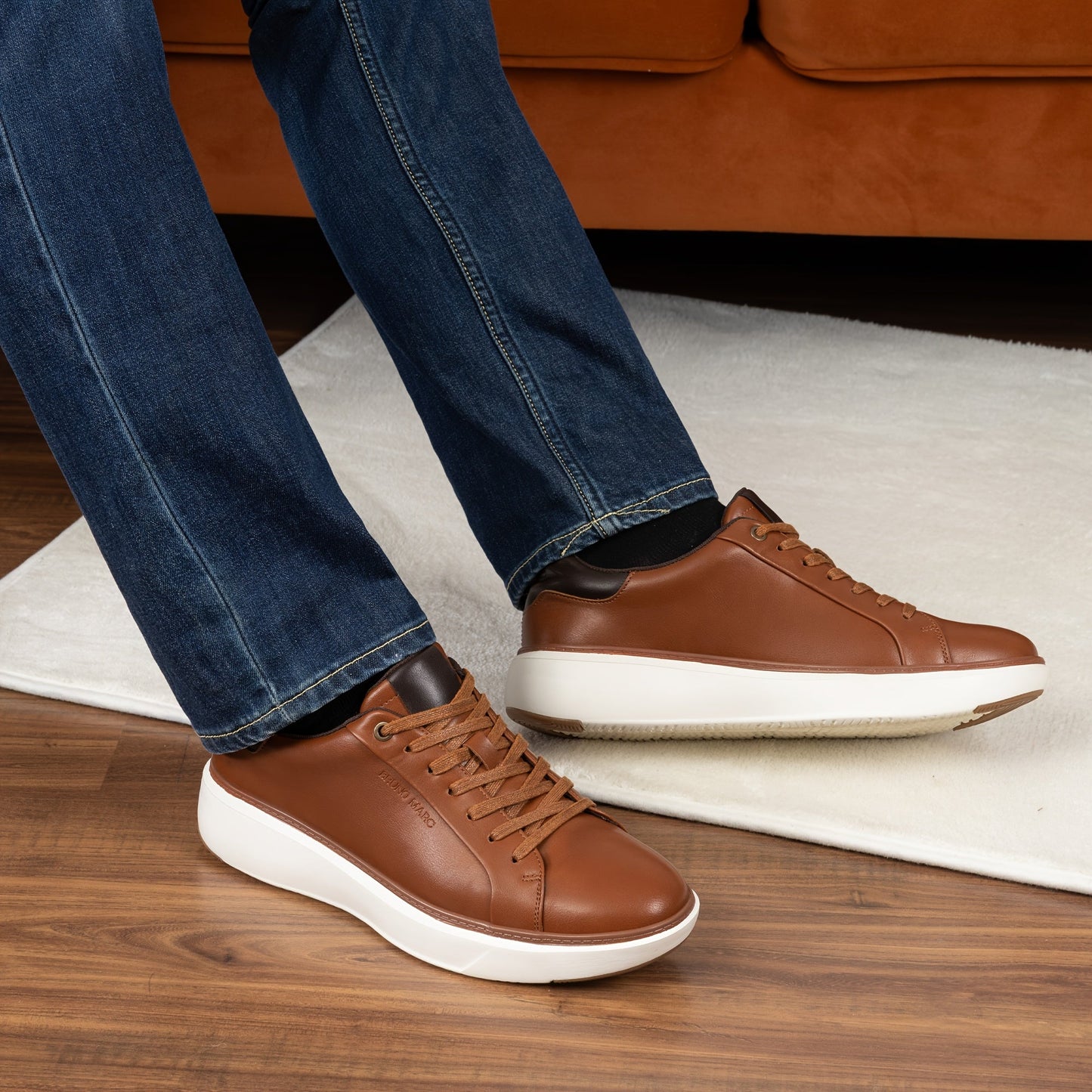 Men's Sneakers - Lace-Up for Everyday Wear 538853