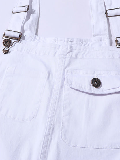 Men's Denim Overalls - Pocket Detail 500005