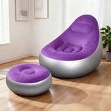 Purple(Sofa+ Footstool)