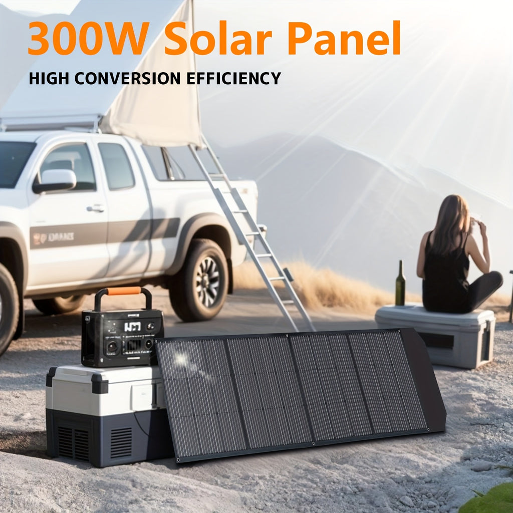 LVYUAN 400W/200W/120W Solar Battery Folding Panel with Adjustable Bracket Solar Panel for RV, Cruise Ship Yacht, Travel, Outdoor Adventure, Power Station, Camping, Solar Generator