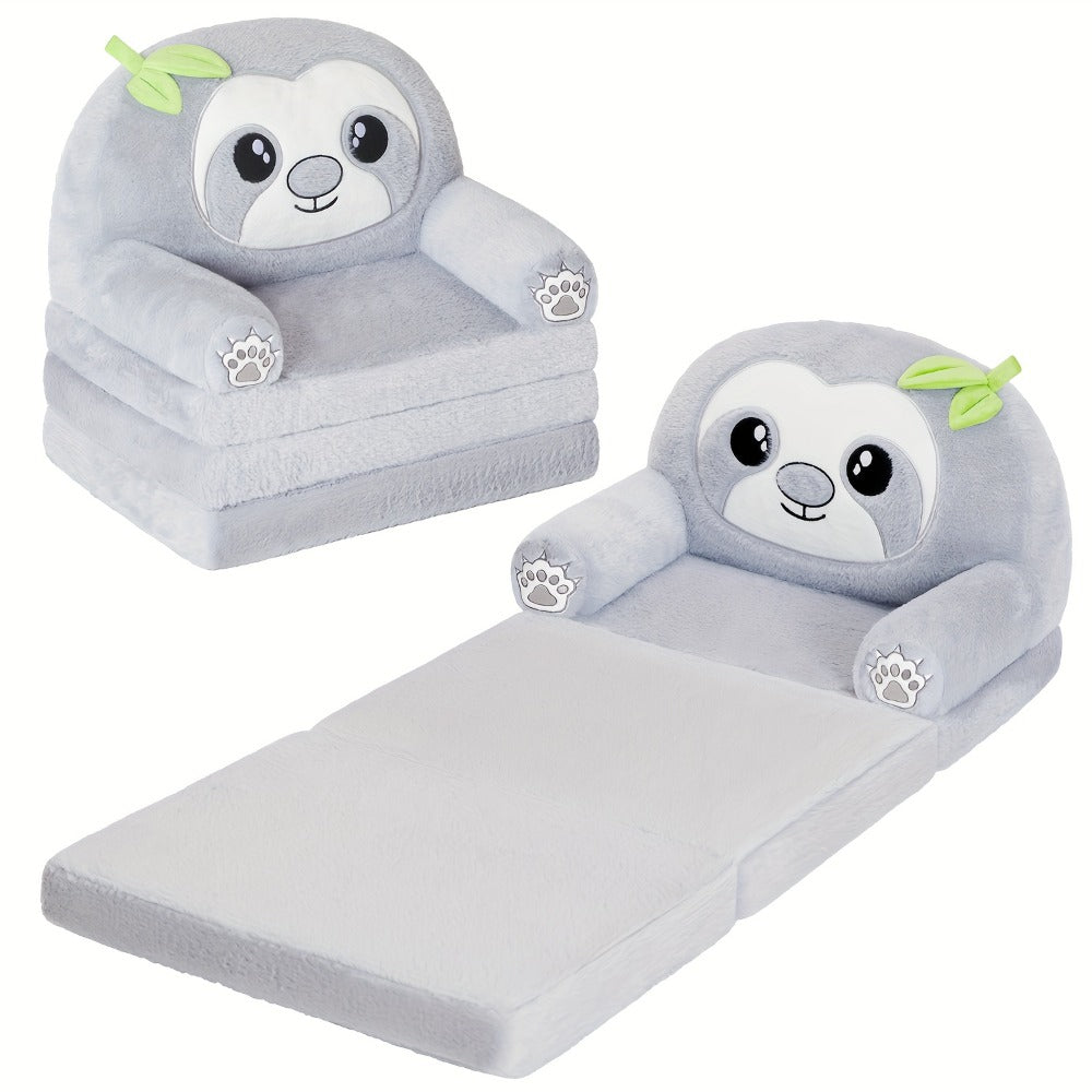 2-in-1 Foldable Kids Convertible Sofa Chair for Kids' Room and Living Room detail image
