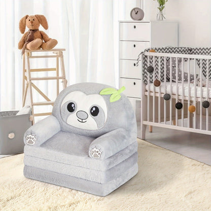 2-in-1 Foldable Kids Convertible Sofa Chair for Kids' Room and Living Room detail image - detail view 6