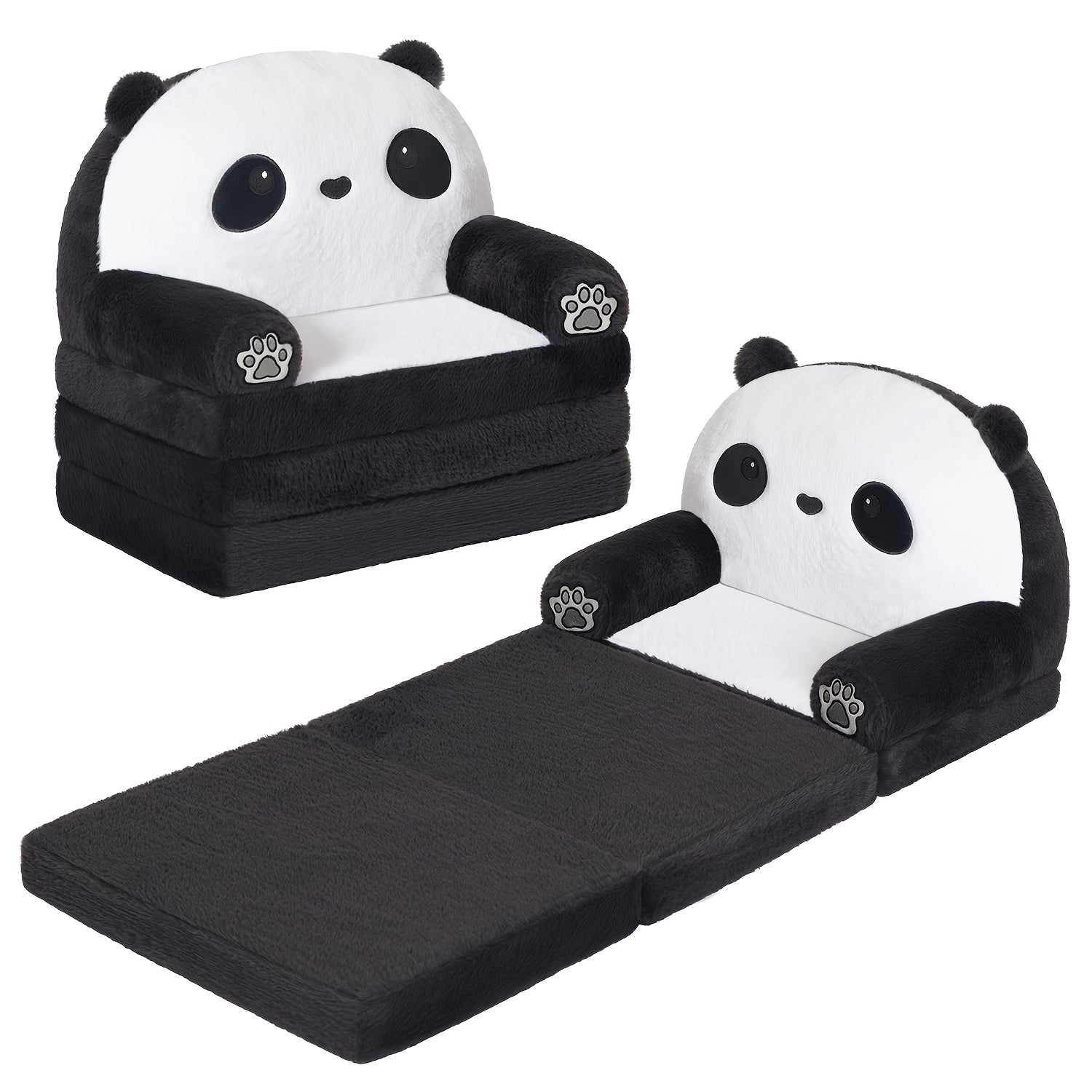 Kids Sofa Chair shown in the Pandas option