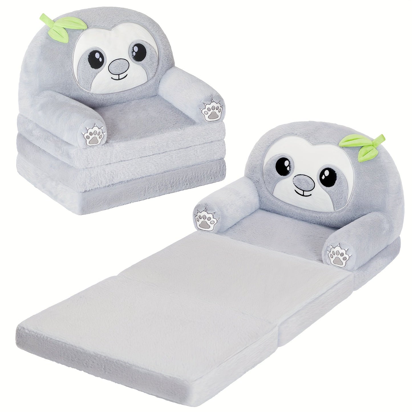 Kids Sofa Chair shown in the Sloth option