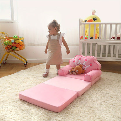 2-in-1 Foldable Kids Convertible Sofa Chair for Kids' Room and Bedroom detail image - detail view 10