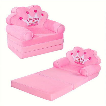 2-in-1 Foldable Kids Convertible Sofa Chair for Kids' Room and Bedroom detail image - detail view 3