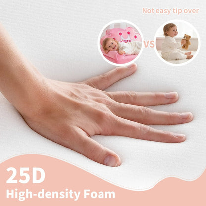 2-in-1 Foldable Kids Convertible Sofa Chair for Kids' Room and Bedroom detail image - detail view 6