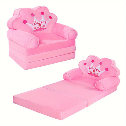 Kids Sofa Chair shown in the pink option