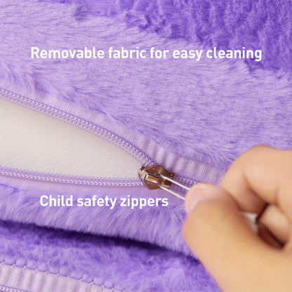 2-in-1 Foldable Kids Convertible Sofa Chair with Washable Cover detail image - detail view 8