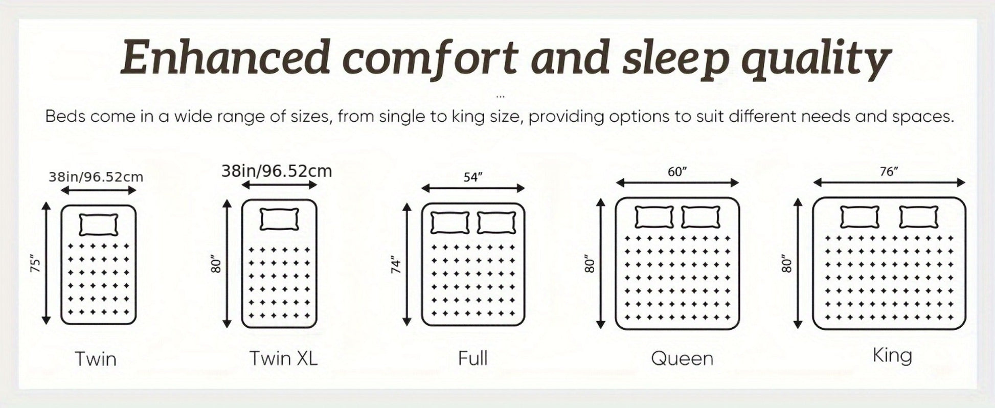 2-Inch Mattress Topper with Memory Foam for Bedroom Comfort and Support detail image - detail view 14