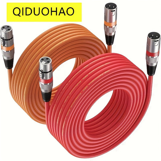 2-Pack 5-Meter XLR Microphone Cables shown in the main product view